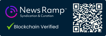 Blockchain Registration, Verification & Enhancement provided by NewsRamp™