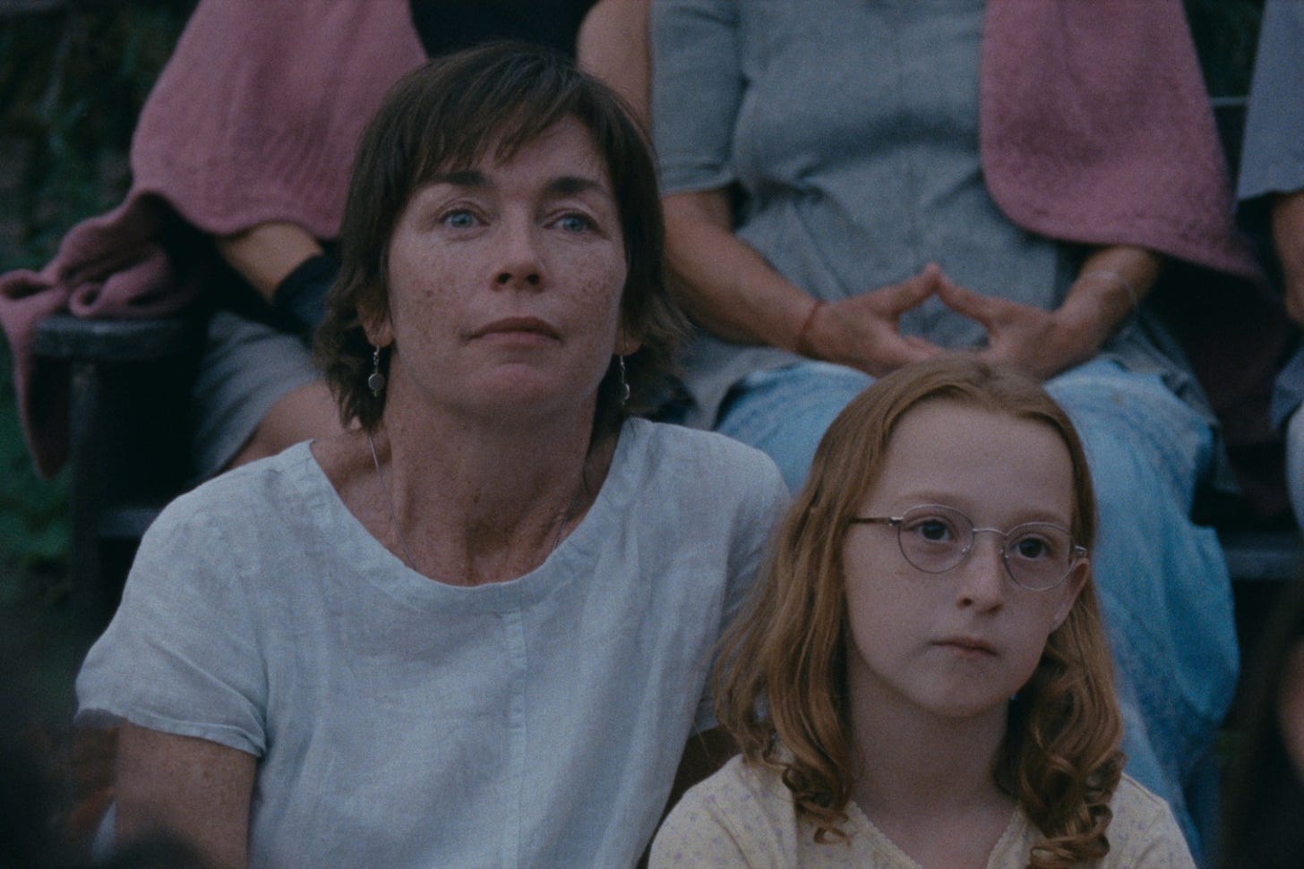 Julianne Nicholson and Zoe Zigler in 'Janet Planet.'