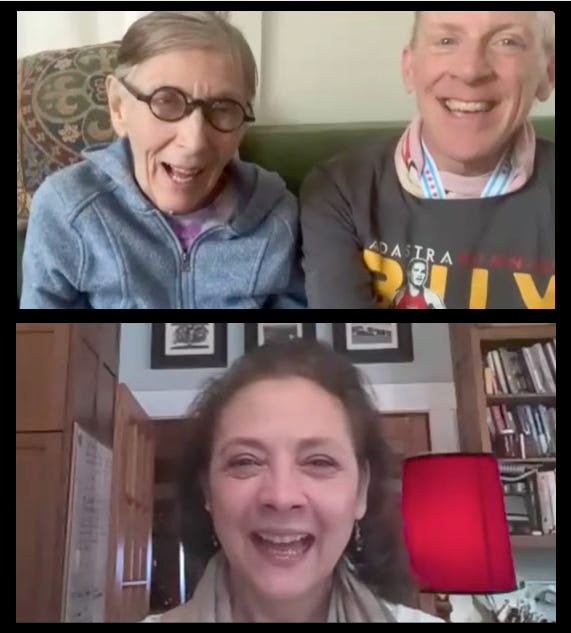 Diane and me and Phyllis Garibay-Coon