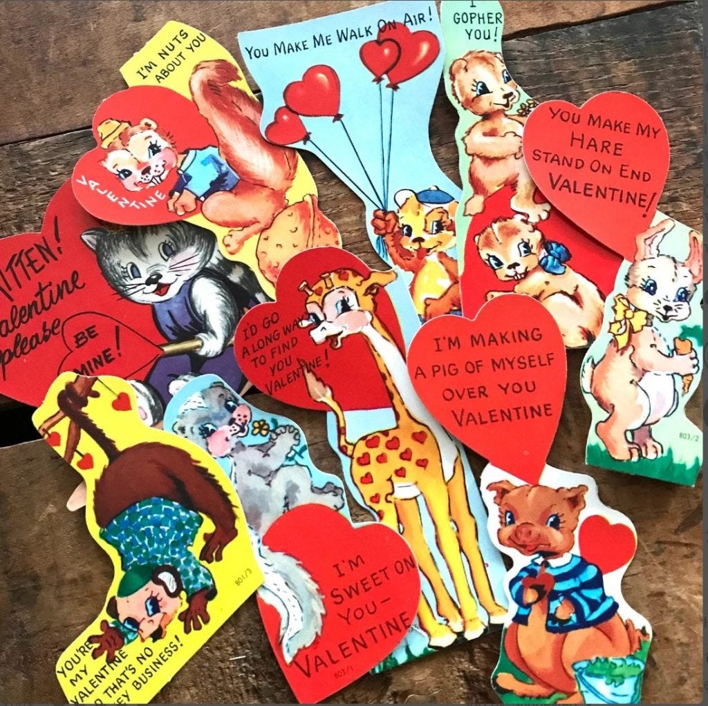 Vintage Valentine's Day Cards - The Vintage Inn