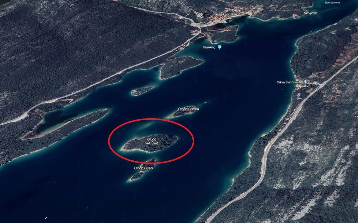 Prodaje se otok u Malostonskom zaljevu: "Predivna šuma s vlastitim izvorom pitke vode!"