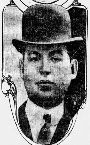 1912 photo of Claude Lucker 1912 photo of Claude Lucker