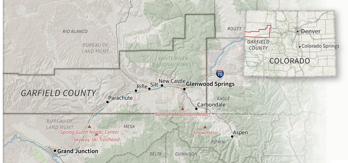 Astride Two Wests, Colorado County Faces a Tricky Economic Balance – & the  West