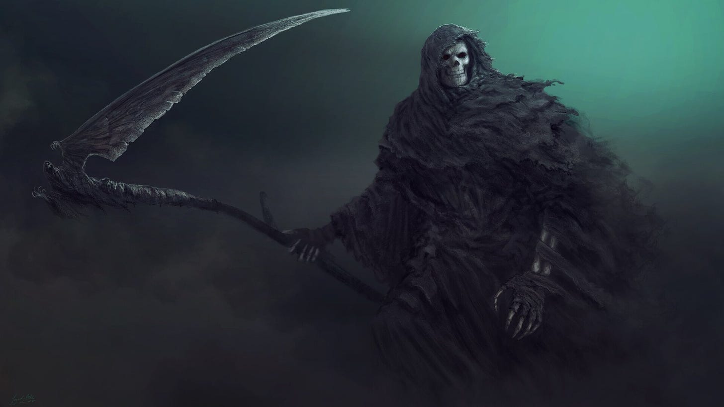 Grim Reaper HD Wallpaper by J. Alexander (Legend Arts)