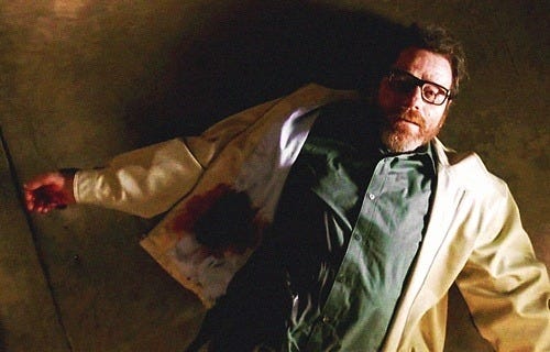 breaking bad walter white death