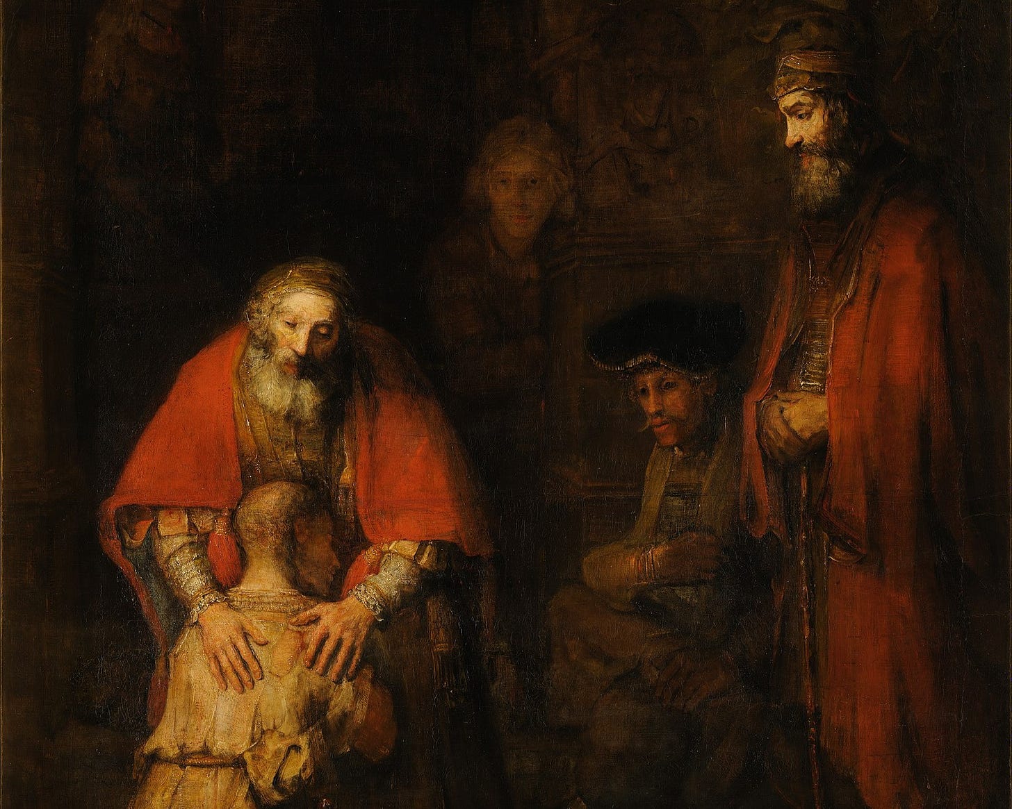 Return of the Prodigal Son by Rembrandt van Rijn, 1661-69 (Wikipedia - public domain)