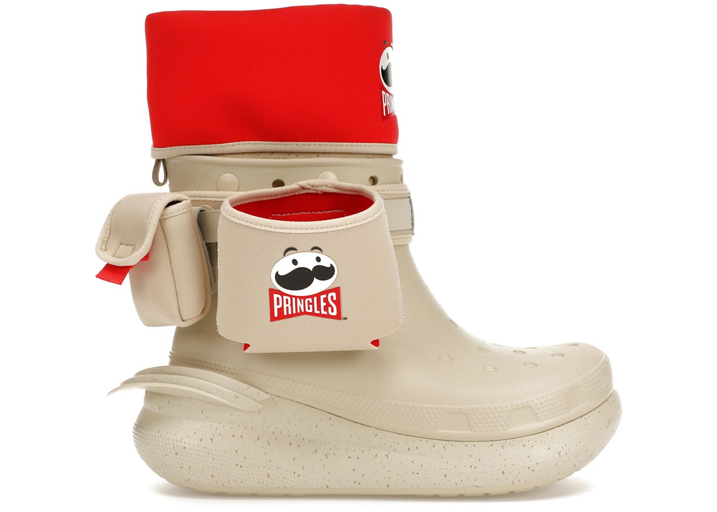 Crocs Classic Crush Boot Pringles Bone Multi Men's - 209691-2Y3 - US
