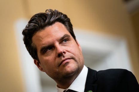 Matt Gaetz resigns from Congress after Trump attorney general nomination |  Donald Trump | The Guardian