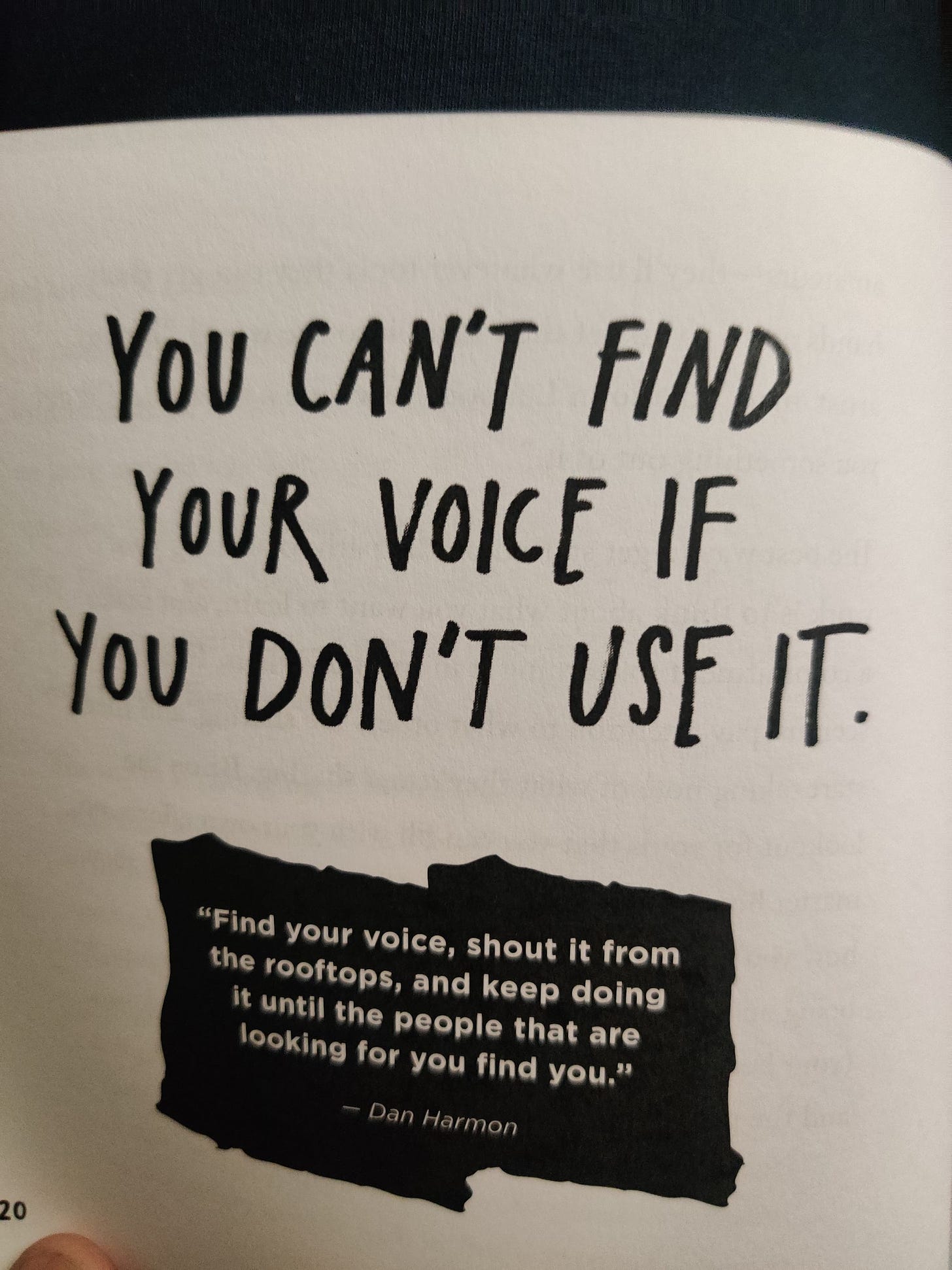 Voice Can Only be Found If You Share Your Work | Show Your Work by Austin Kleon