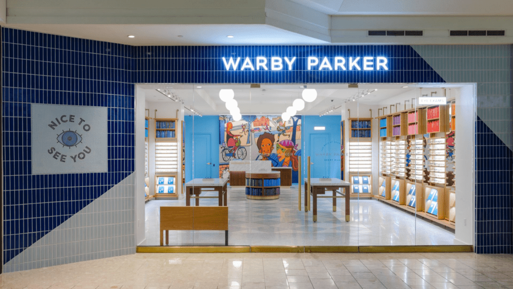 Warby Parker tiendas físicas