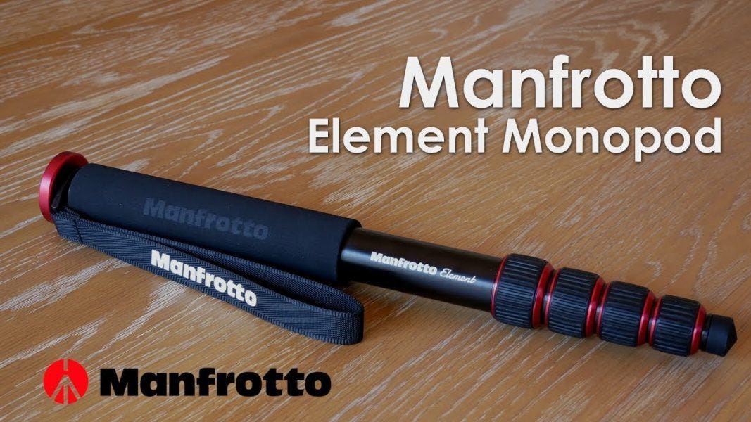 Manfrotto Element Aluminum 5-Section Monopod 2019 hottest holiday camera gifts