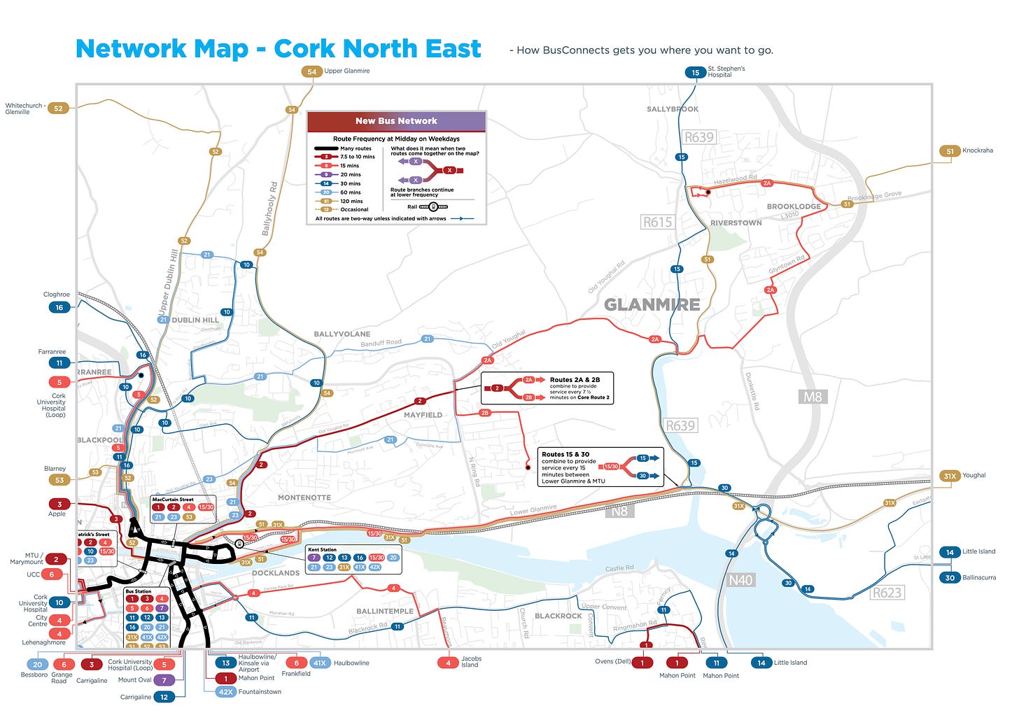 Network Map - Cork North East