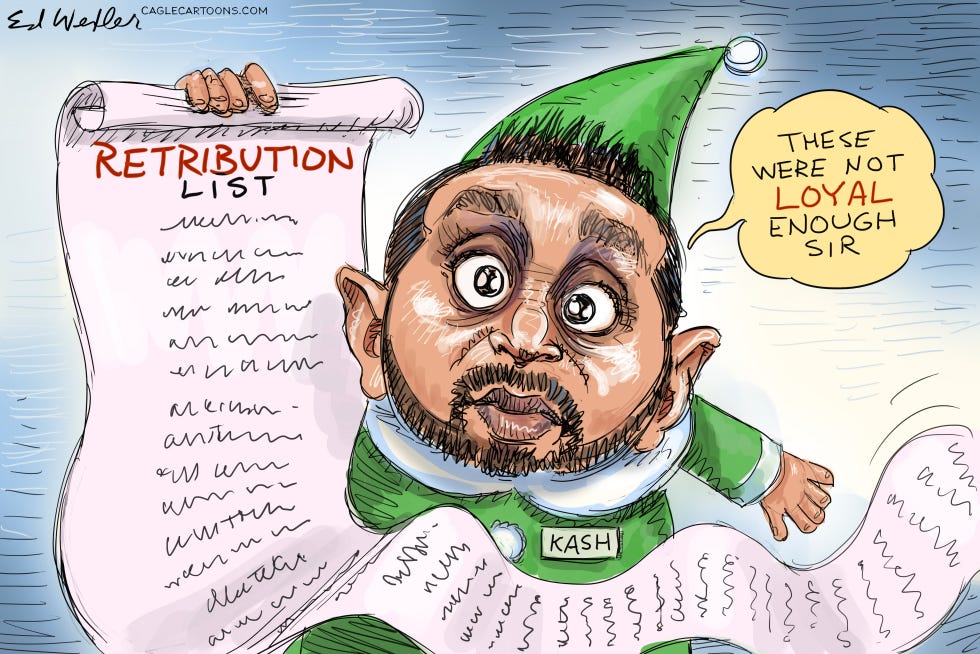 Kash Patel Cartoons