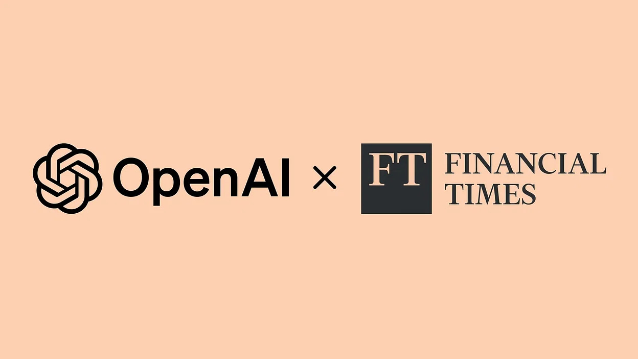 Financial Times partners with OpenAI to enhance ChatGPT, improve model and  create AI products for readers