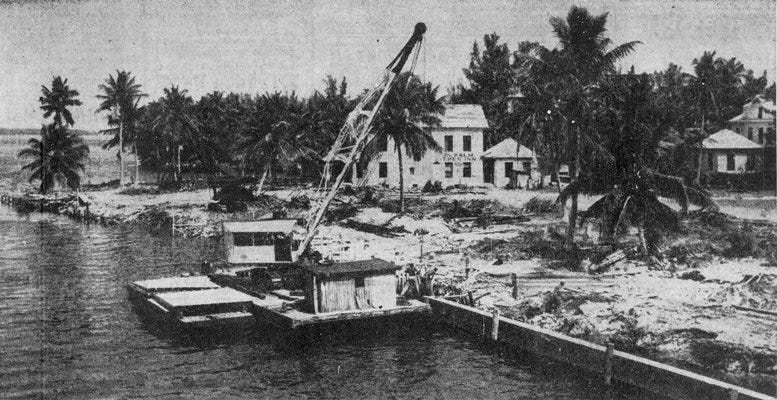  Figure 7: Clearing Grounds of Brickell Point on May 7, 1950