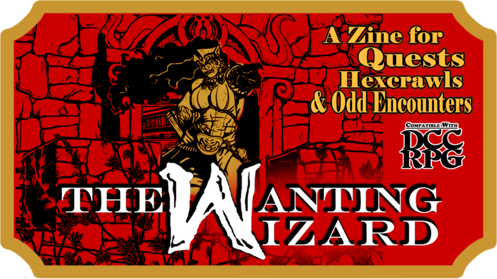 Project image for The Wanting Wizard - A DCC-Compatible Zine