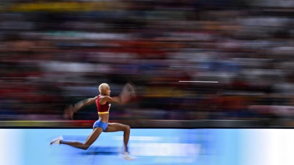 Yulimar Rojas conquistó un nuevo campeonato mundial en el salto triple, en el Centro Nacional de Atletismo, en Budapest, el 25 de agosto de 2023