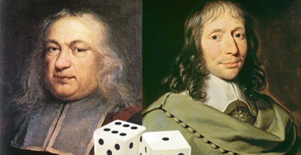 Predicting with Blaise Pascal and Pierre de Fermat