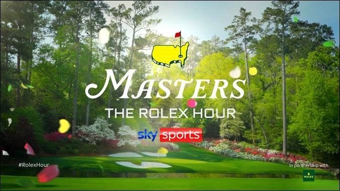 Sky Media UK on LinkedIn: #rolexhour #sponsorship #masters #golftournament  #skysports #tvadvertising…