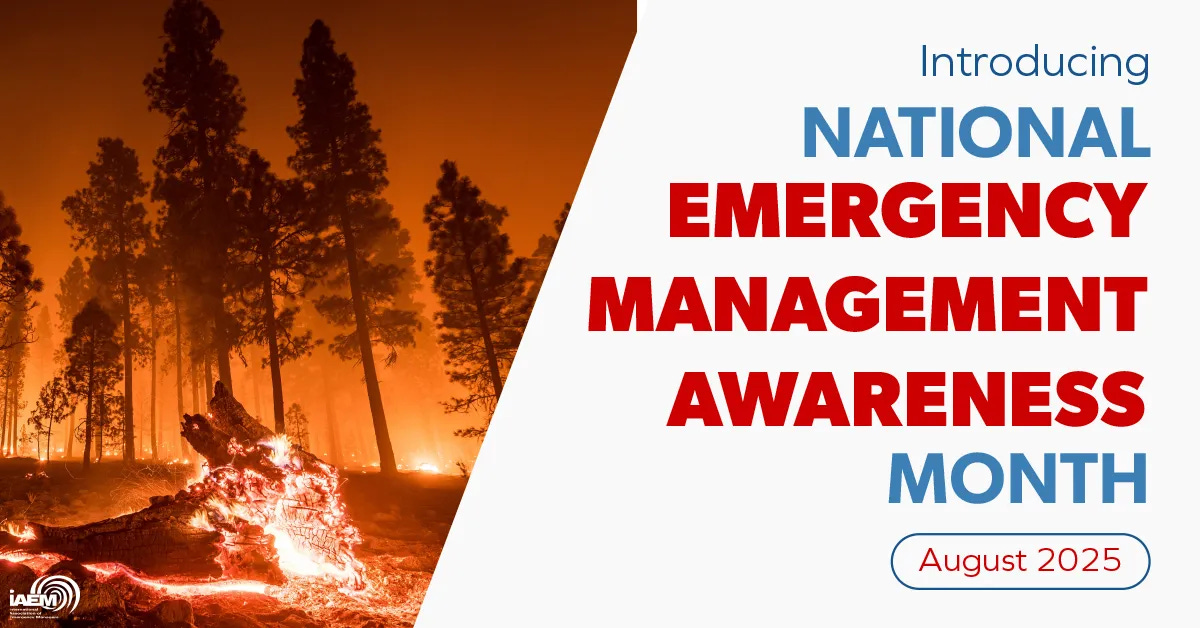 August is National Emergency Management Awareness Month