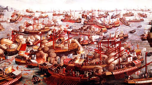 The Battle of Lepanto - 1571 - Classic History