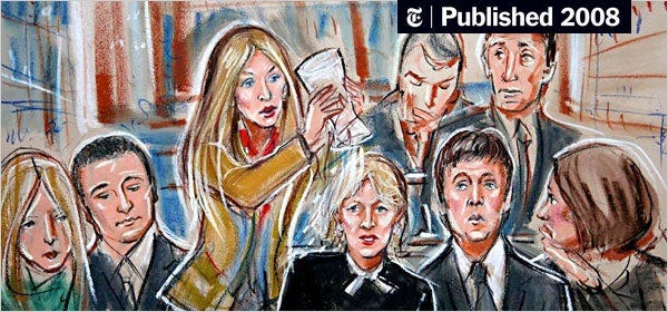 Outburst in McCartney's Divorce, as Evoked by the Press - The New York Times