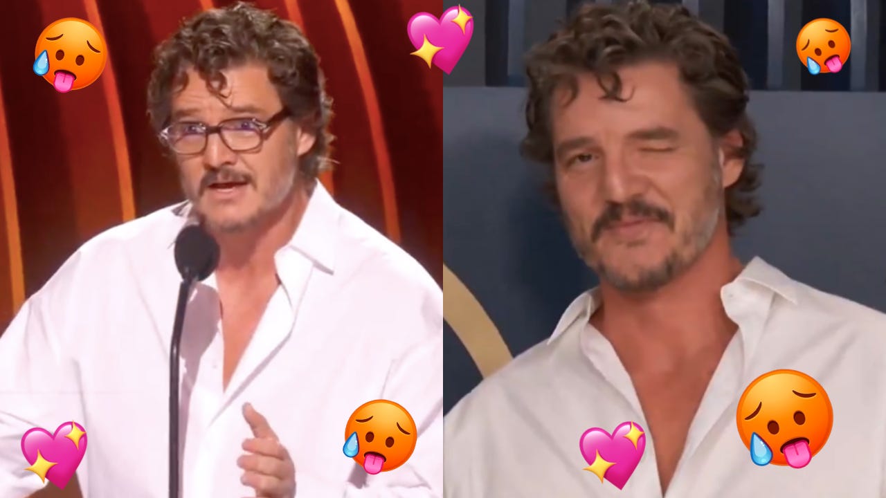Fans Thirsty Over Pedro Pascal At The 2024 SAG Awards