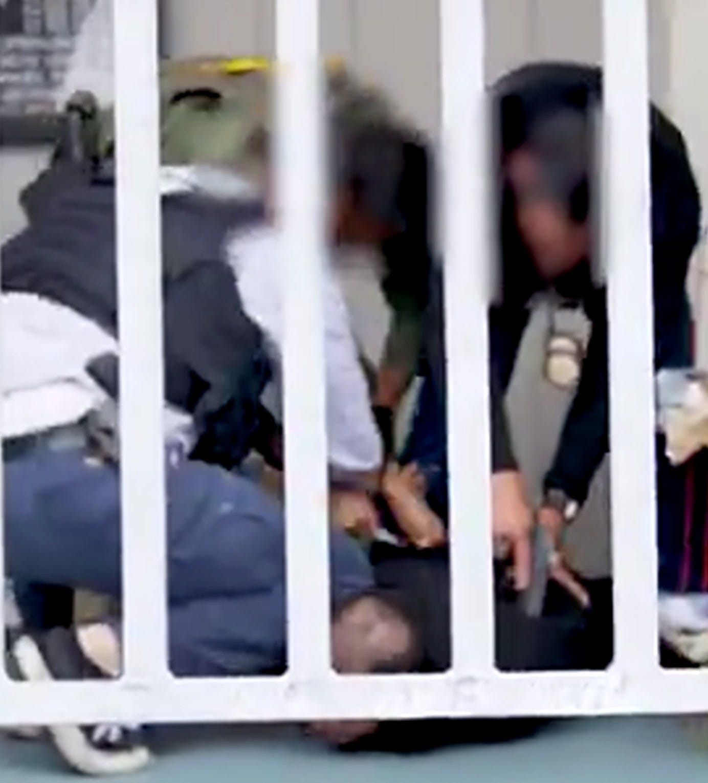 US Immigration & Customs Enforcement Officers arrest an Illegal Alien in California wanted for two murders in El Salvador. US Immigration & Customs Enforcement Officers arrest an Illegal Alien in California wanted for two murders in El Salvador.