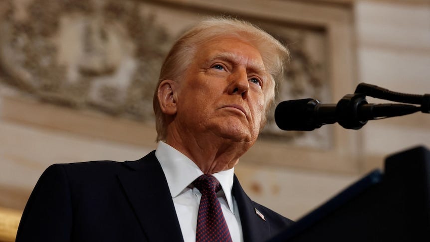 Donald Trump says he was 'saved by God' to rescue America as he returns as  president - ABC News
