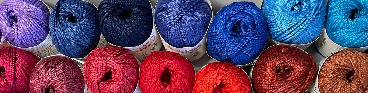 Photo of balls of yarn in different colours