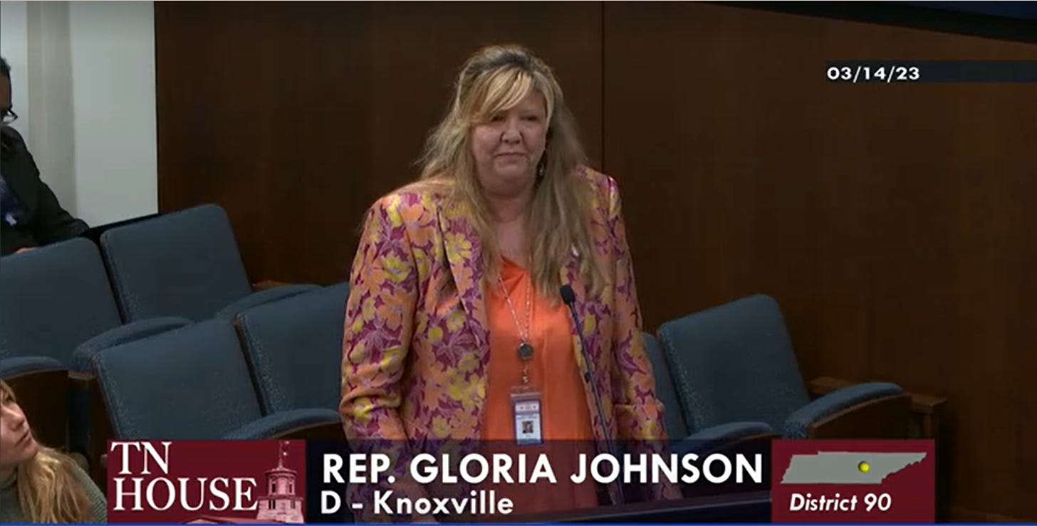 Rep Johnson shares her story.