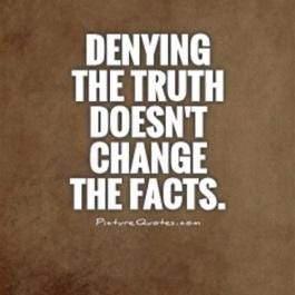 Denying the truth does not change the facts... | Discipline quotes, Wisdom  quotes, Inspirational quotes motivation