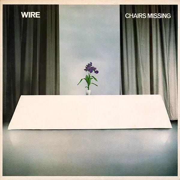 Cover art for Chairs Missing by Wire