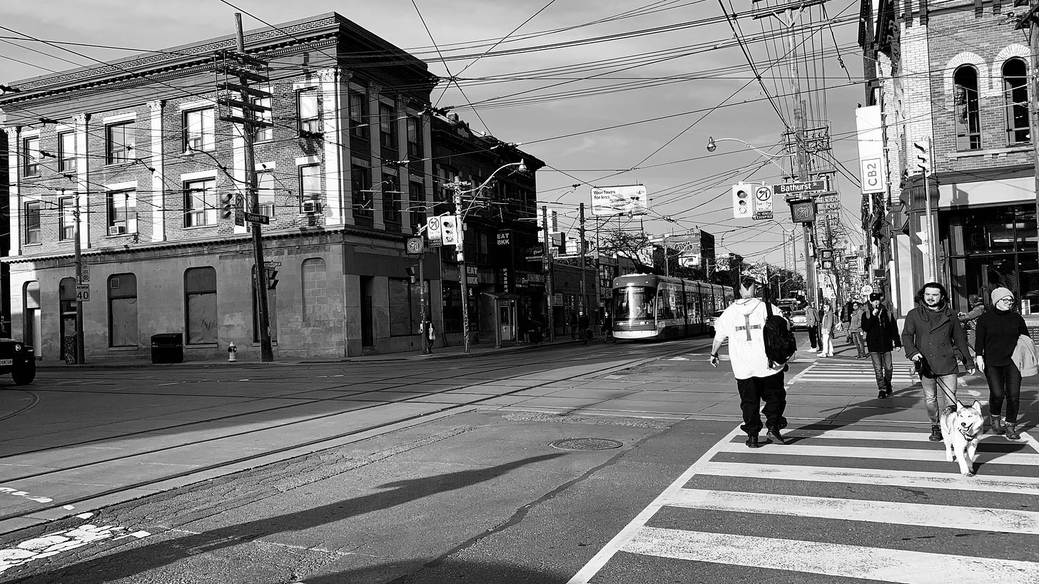 toronto street photography black and white urban photography