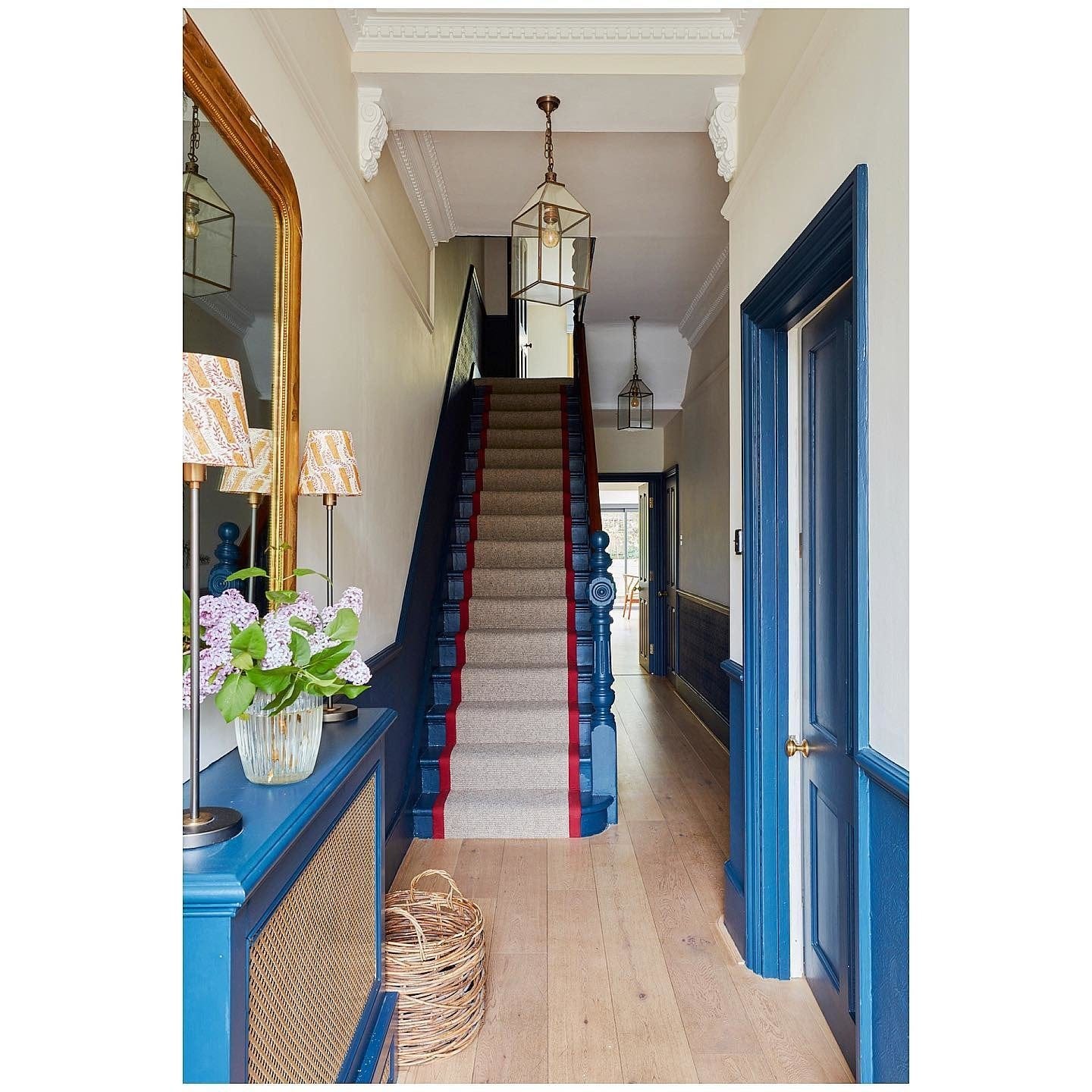 image by laurastephensid containing hallway, stair, blue, door, lead