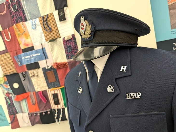 A prison warder's uniform