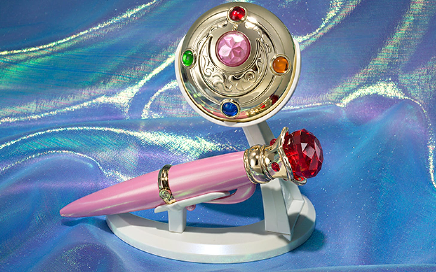 Sailor Moon Transformation Brooch & Disguise Pen (Brilliant Color Edition) Proplica Set