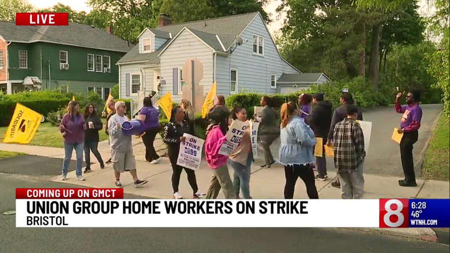 SEIU group home workers strike early Wednesday morning