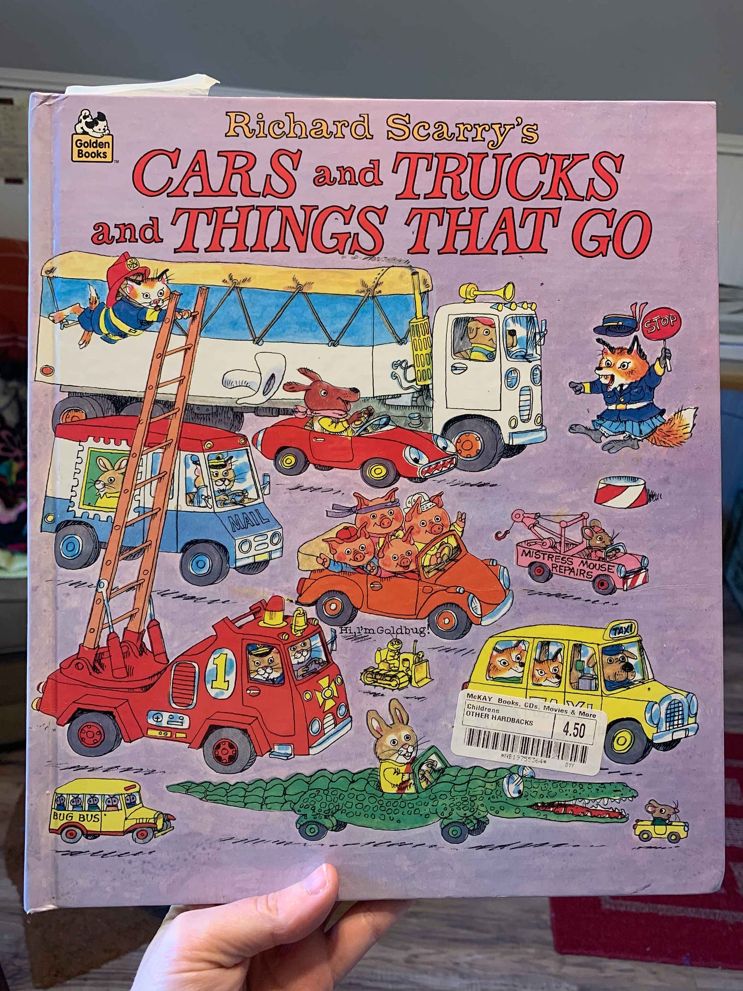 cars and trucks and things that go by richard scarry
