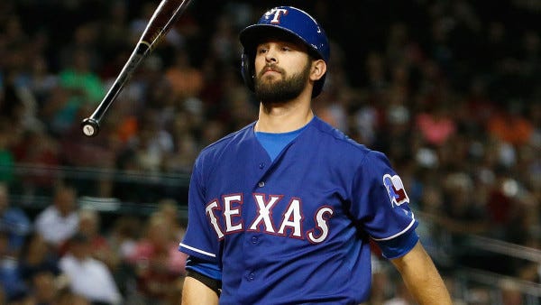 nick martinez bare hot top for rangers baseball back 2015