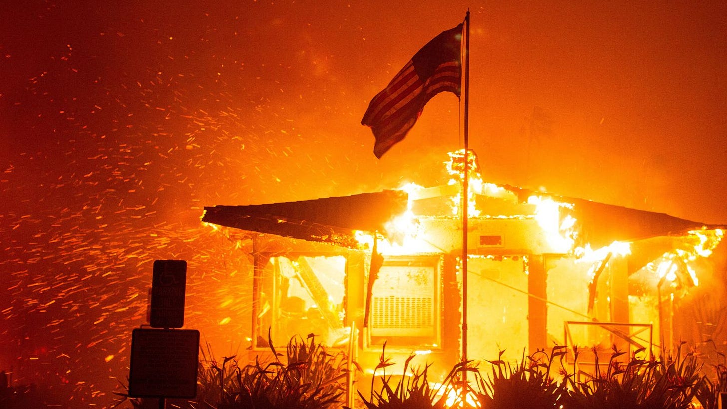 California: Five dead in Los Angeles wildfires - as new blaze starts ...