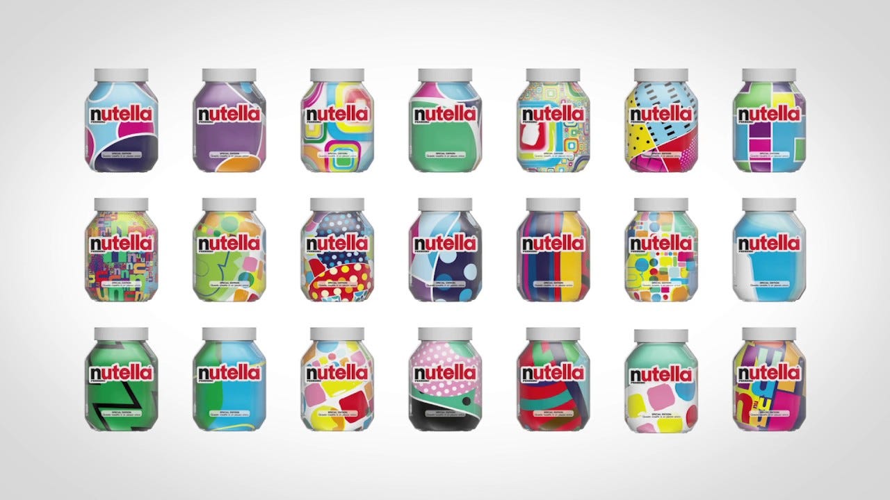Nutella Unica AI branding