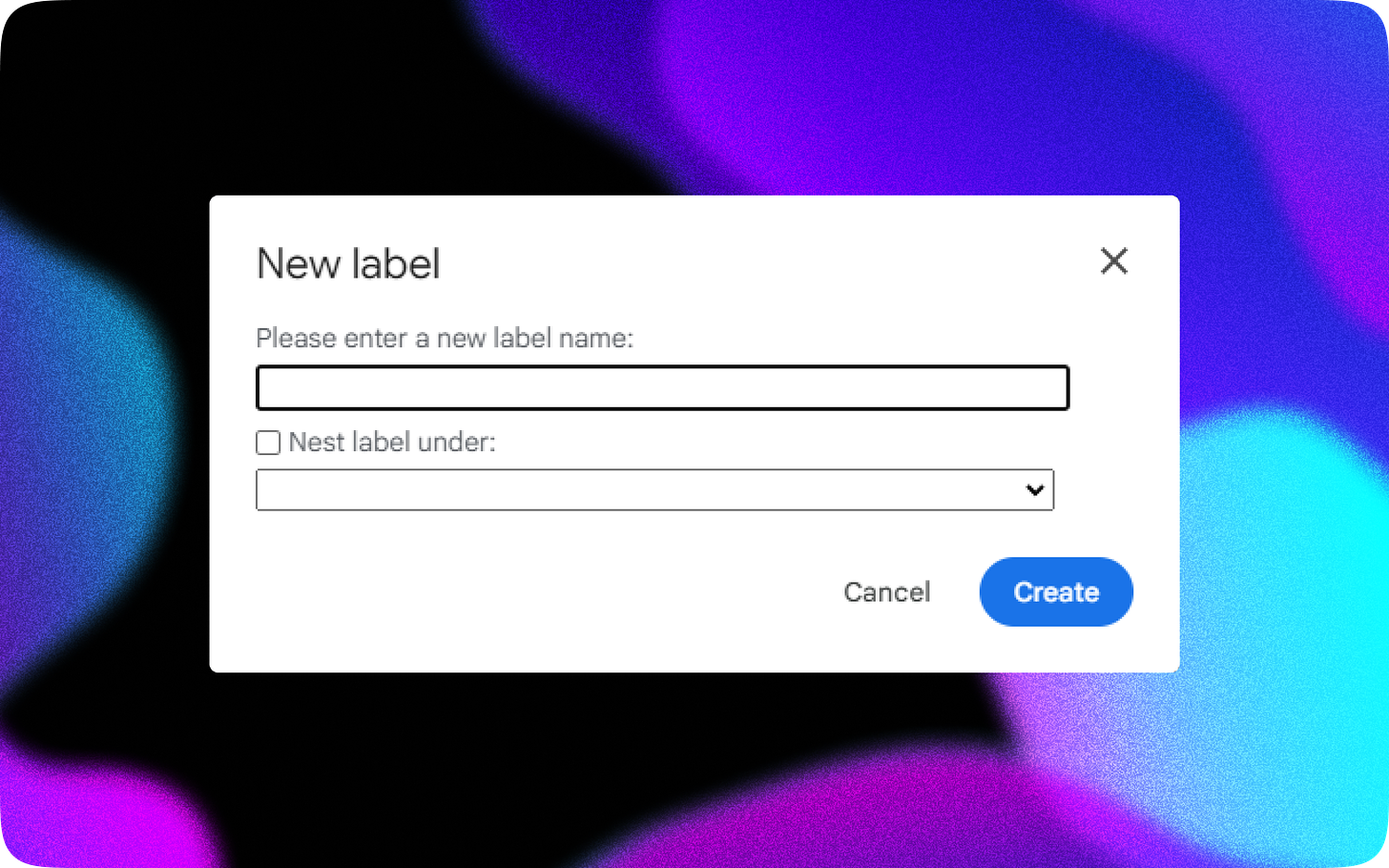 Use labels and filters in your email apps