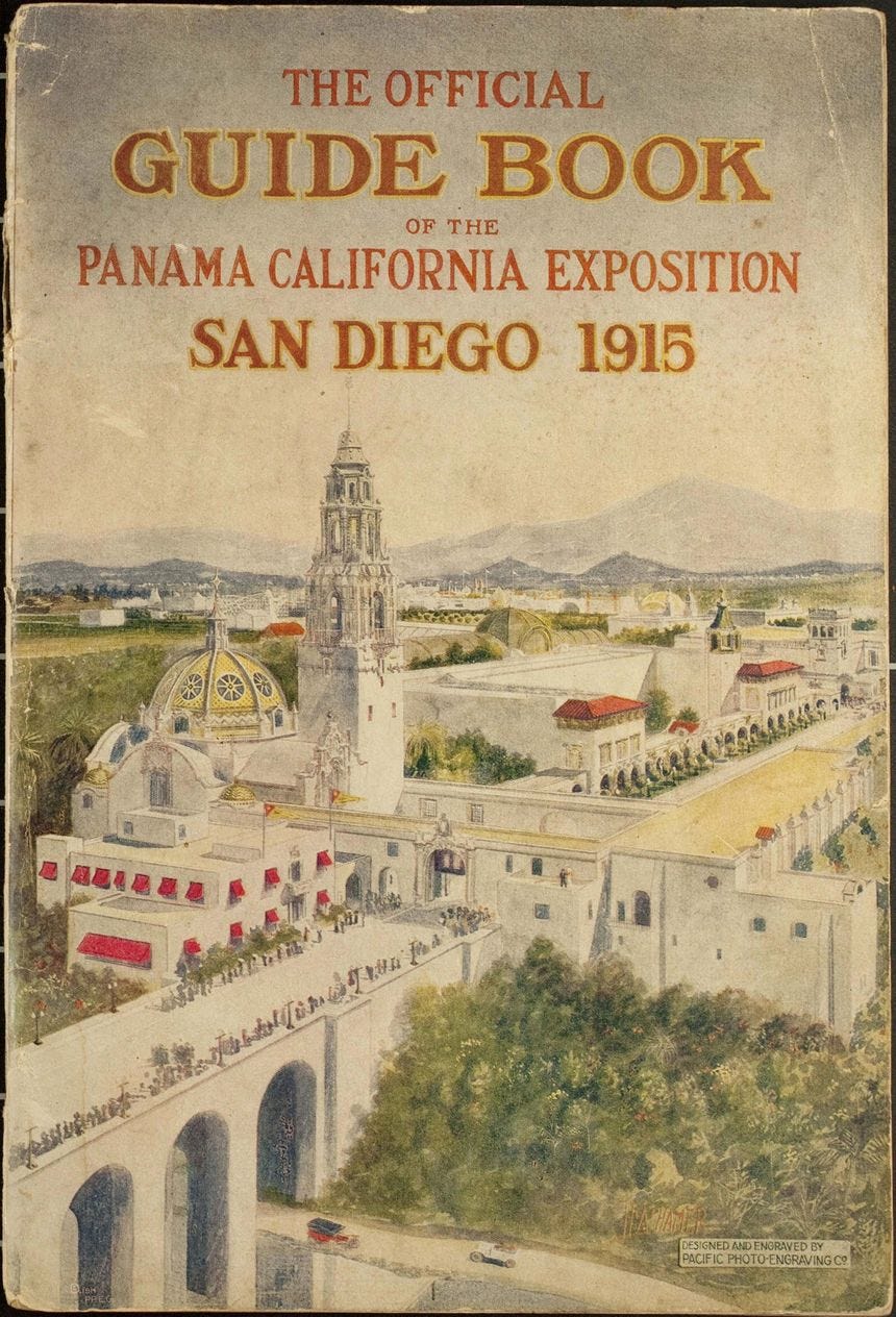 guide book of the panama california exposition