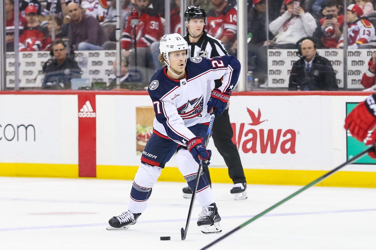 Adam Boqvist Columbus Blue Jackets