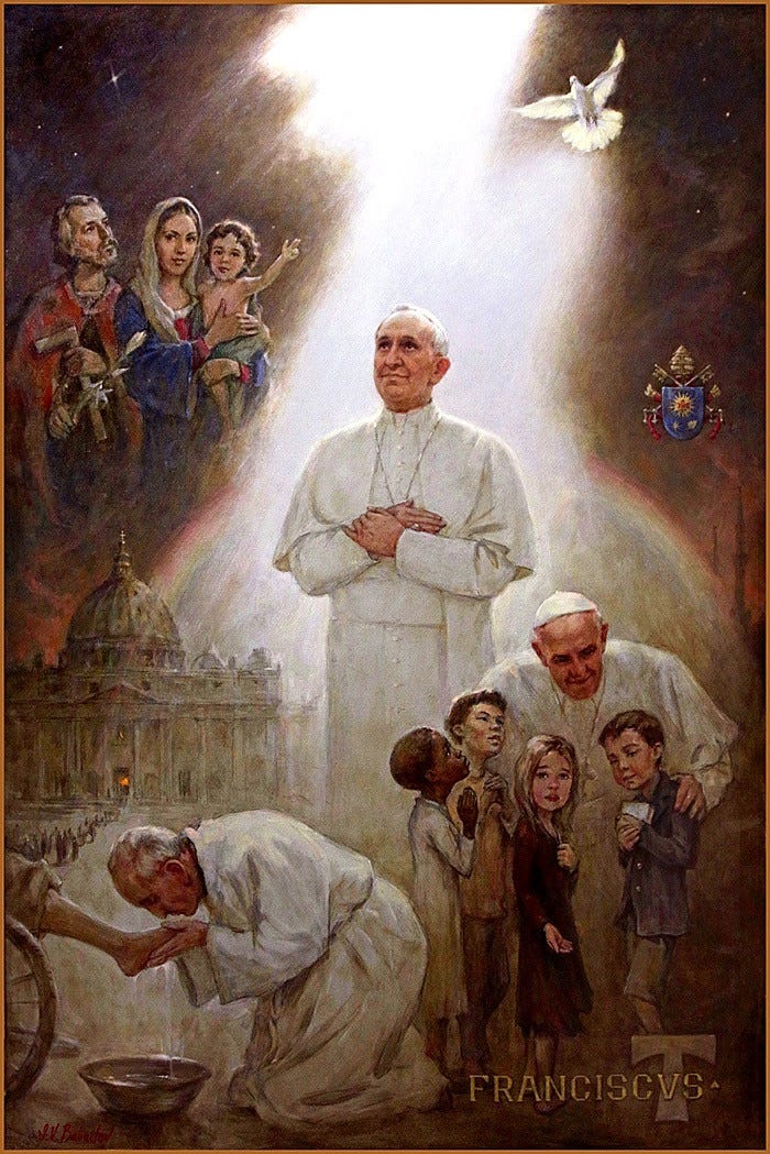 Official Portrait of Pope Francis, by Igor Babailov