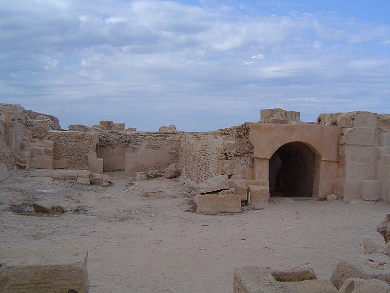 Theatre Baths, Sabratha