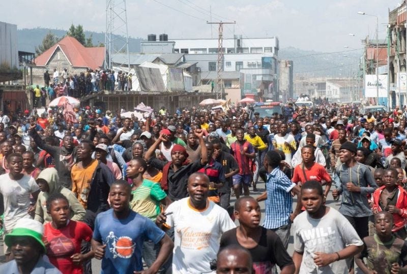 Congo’s M23 Rebels Plan to Take Trading Hub Goma, President Tshisekedi says they are a "cover" for Rwanda
