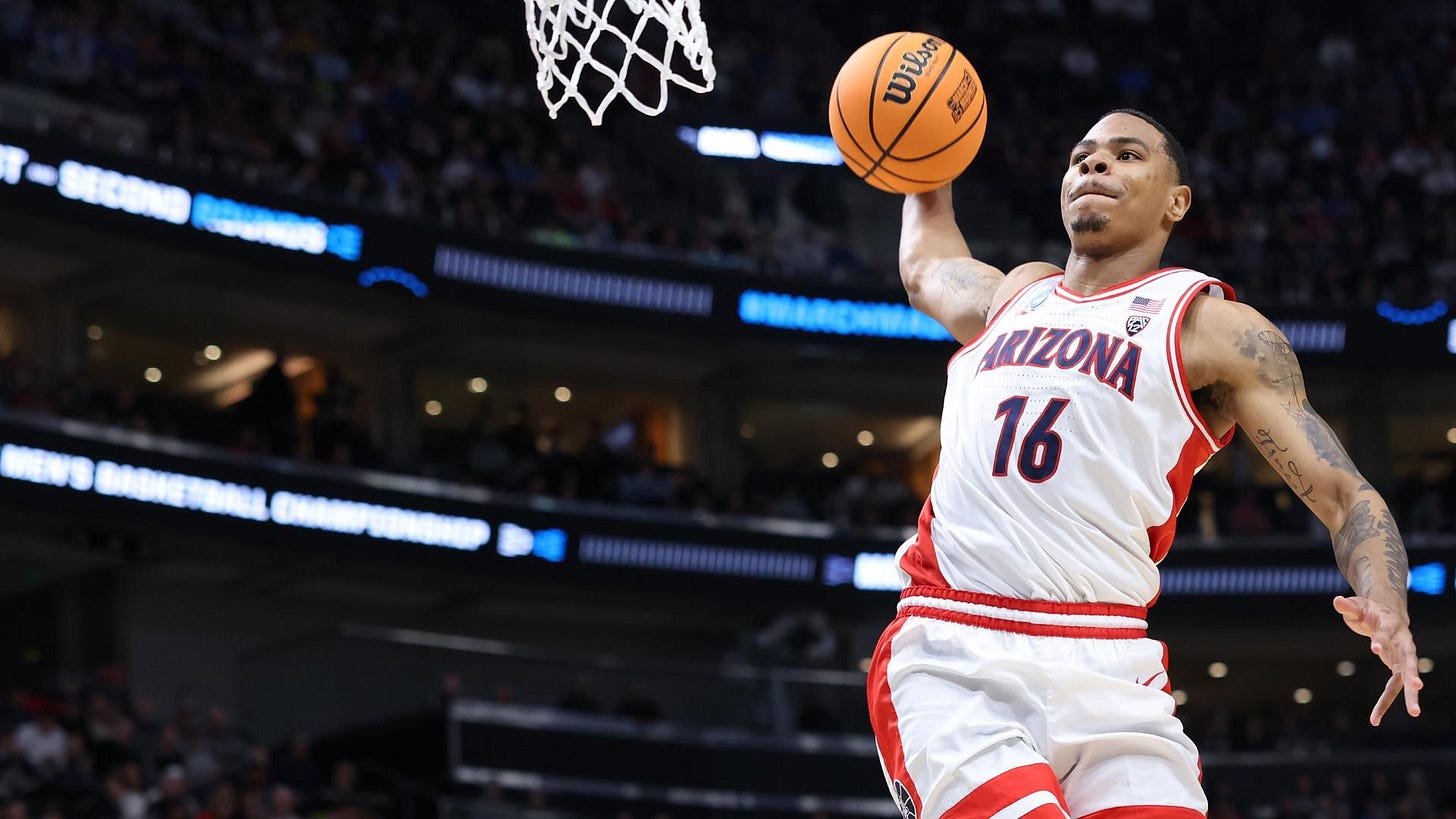 Keshad Johnson - Arizona Wildcats Forward - ESPN