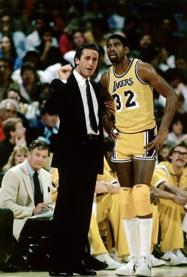 r/popculturechat - Pat Riley “The Godfather of the NBA” is known for wearing Giorgio Armani Suits + Armani gave him the suits for free and made him an unofficial spokesperson. 🏀